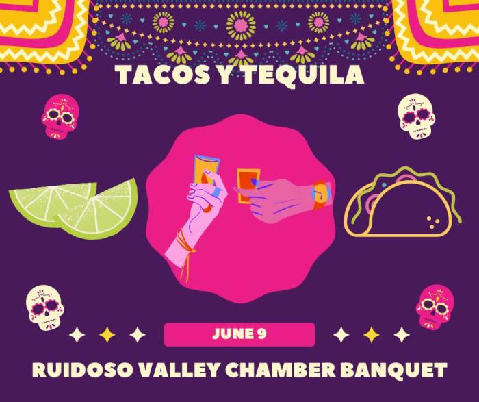 Ruidoso Valley Chamber of Commerce Banquet Tacos and Tequila Inn of