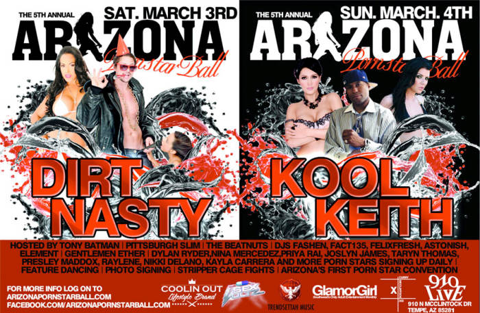 700px x 457px - ARIZONA 5TH ANNUAL PORN STAR BALL WITH KOOL KEITH AND @ 910 ...