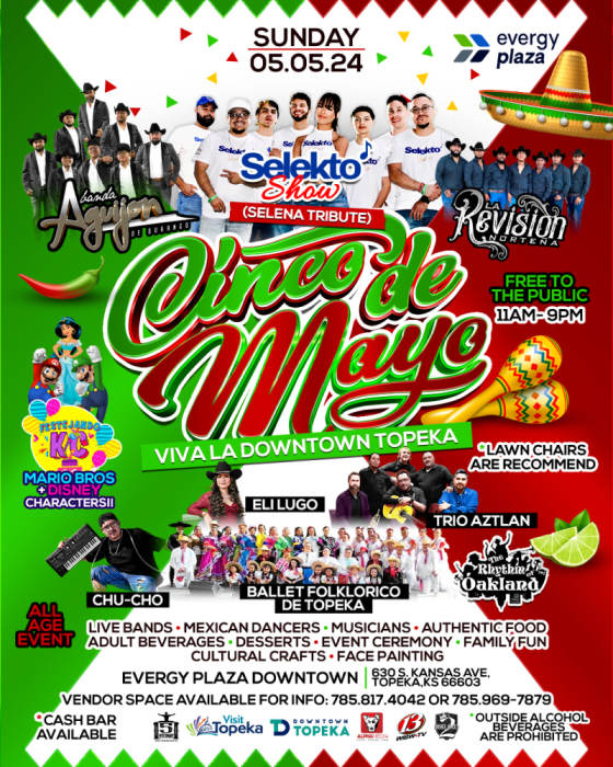 CINCO DE MAYO VIVA LA DOWNTOWN TOPEKA EVERGY PLAZA DOWNTOWN EVERGY cinco-de-mayo-viva-la-downtown-topeka-evergy-plaza-downtown-evergy
