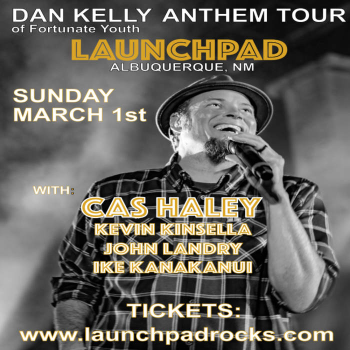 Dan Kelly of Fortunate Youth * Cas Haley * Kevin Kinsella of John Browns Body * John Matthew Landry * Ike Kanakanui