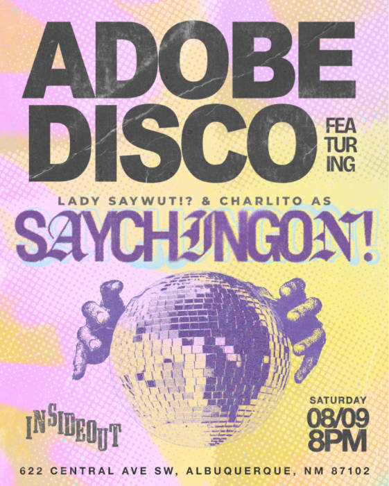 Adobe Disco * LADY SAY WHUT & CHARLITO AS SAYCHINGON