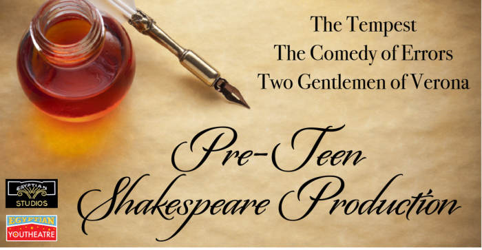Pre-Teen Shakespeare Camp Performance