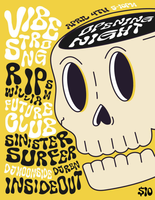 Vibestrong * Rip Williams * Future Club * Sinister Surfer * DJ REN/MOONSIDE