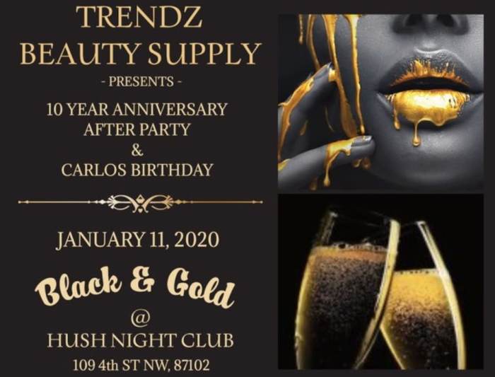 Trendz 10 Year Anniversary Carlos Birthday Bash Hush Ultra Nightlife Albuquerque Nm January 11th 2020 10 00 Pm