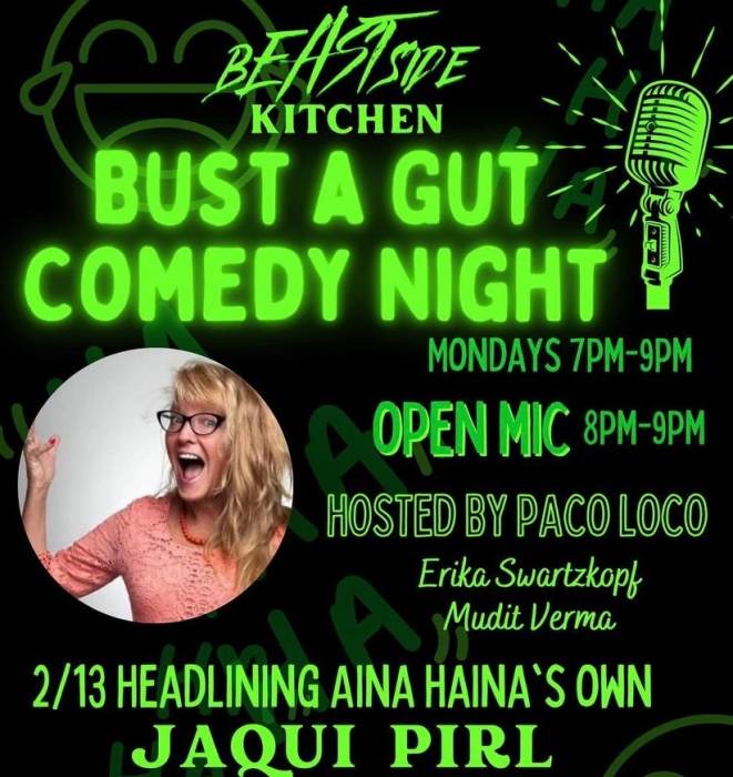 Local Comedy Showcase See Details Inside Honolulu, HI February