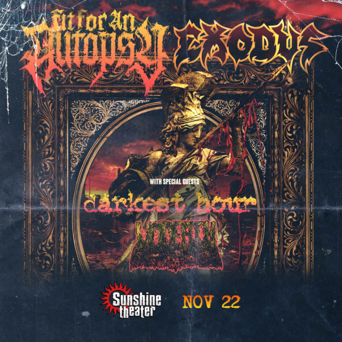 Fit For An Autopsy * Exodus 