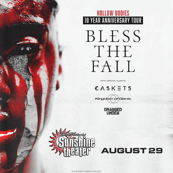 Blessthefall: Hollow Bodies 10 Year Anniversary Tour