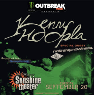 Monster Energy Outbreak Tour Presents KennyHoopla