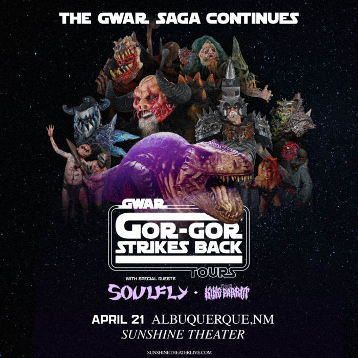 GWAR - Gor Gor Strikes Back  