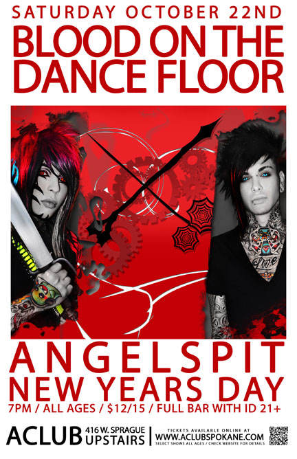 Blood On The Dance Floor With Angelspit New Years A Club