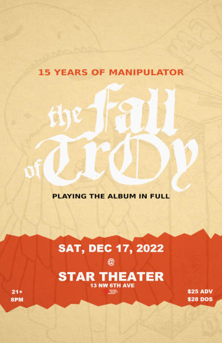 THE FALL OF TROY - 15 YEARS OF 