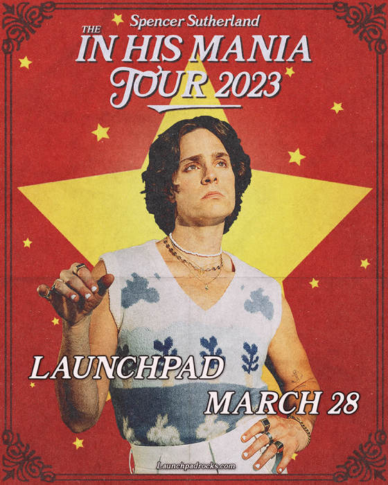 Spencer Sutherland - The In His Mania Tour 2023
