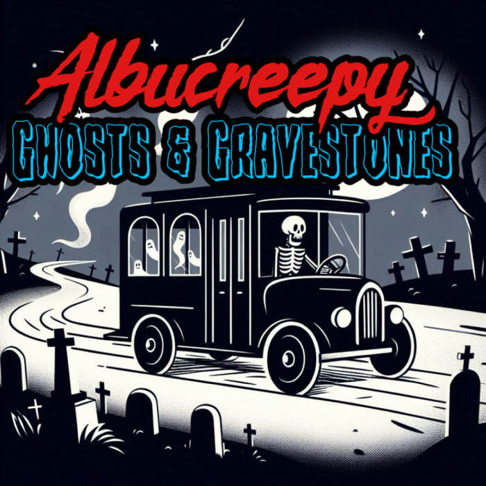 Albucreepy Trolley Co. | Ghosts & Gravestones