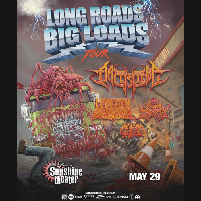 Archspire - Long Roads Big Loads Tour 