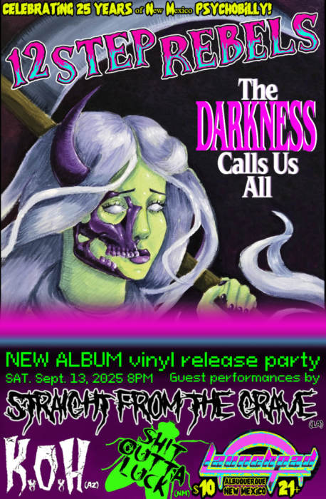 12 Step Rebel Vinyl Release & 25th Anniversary Party 