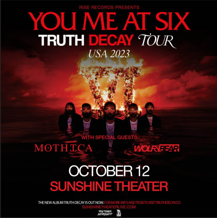 *** CANCELED *** You Me At Six - Truth Decay Tour 
