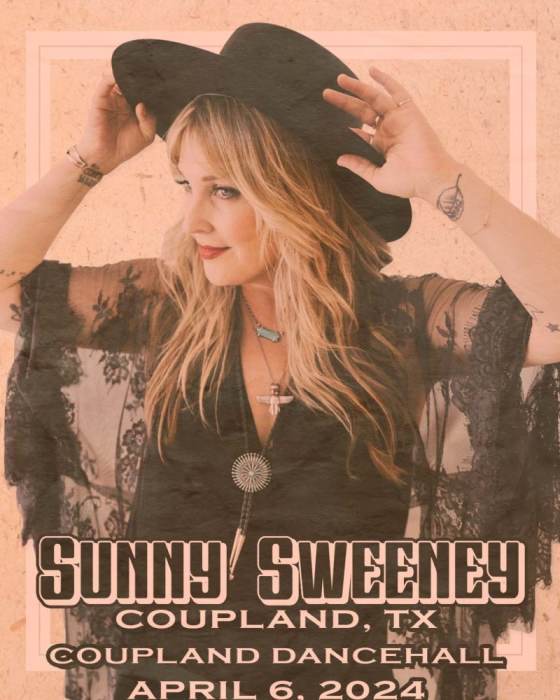 SUNNY SWEENEY + Jake Penrod Saturday Night Dance Coupland Dancehall