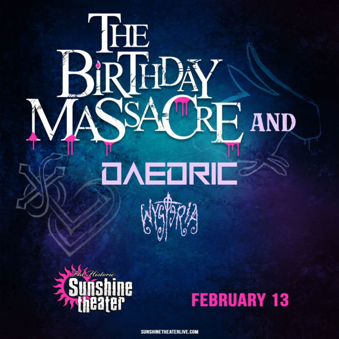 The Birthday Massacre * Daedric * Wysteria
