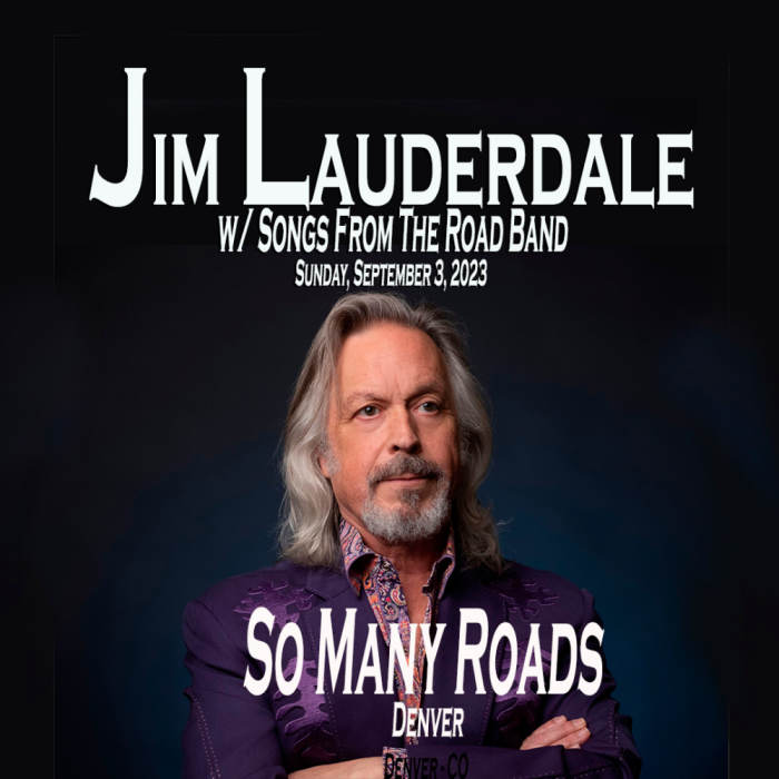 Jim Lauderdale w/Songs From The Road Band So Many Roads Brewery