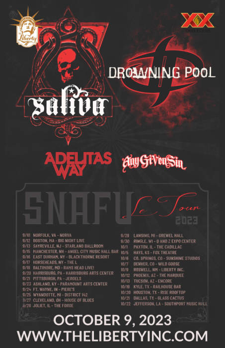 Saliva & Drowning Pool !