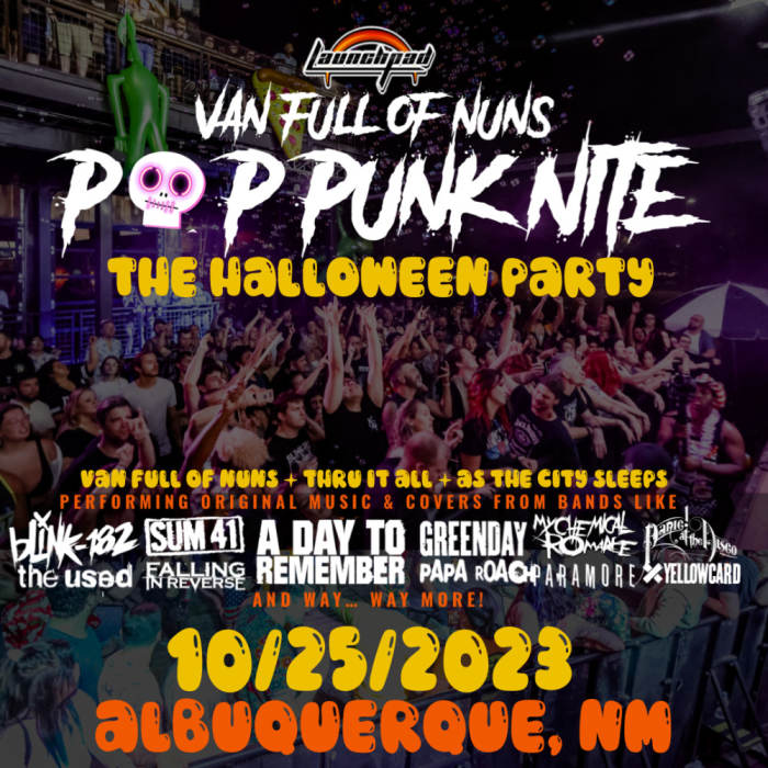 Pop Punk Nite - The Halloween Party