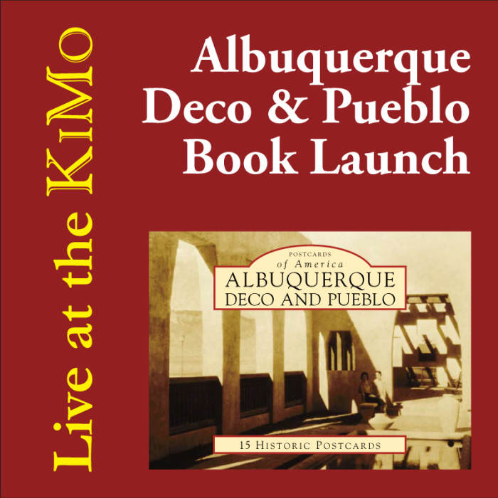 Kimo Theatre Deco Amp Pueblo Book Launch
