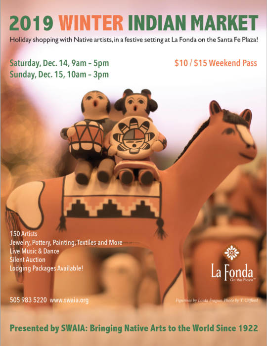 Winter Indian Market La Fonda On The Plaza Santa Fe Nm