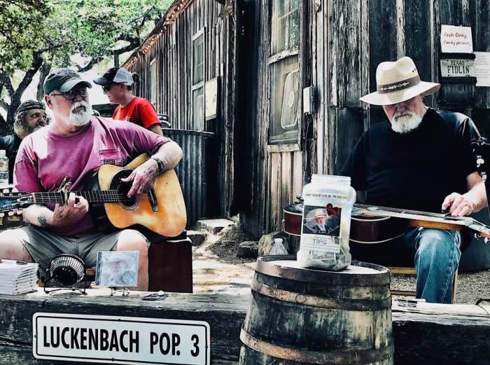 Jimmy Lee Jones Pickers Circle Unplugged Acoustic Jam Luckenbach