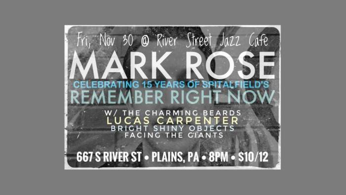 Poster - Live At The River Street Jazz Cafe