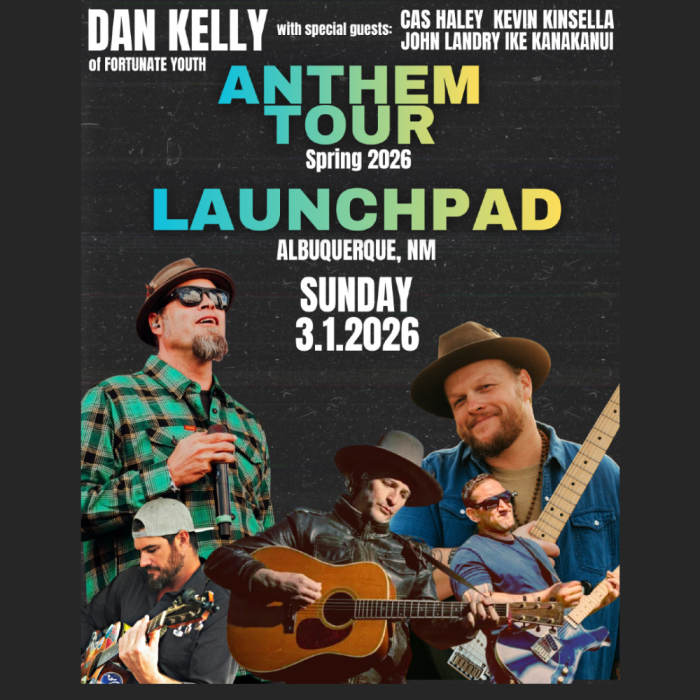 Dan Kelly of Fortunate Youth * Cas Haley * Kevin Kinsella of John Browns Body * John Matthew Landry * Ike Kanakanui