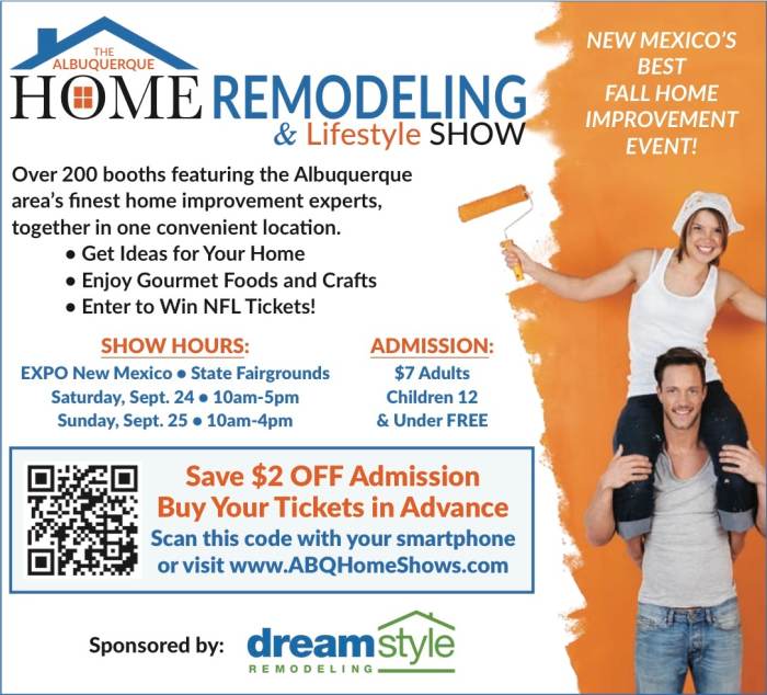 abq home remodeling lifestyle show expo new mexico albuquerque