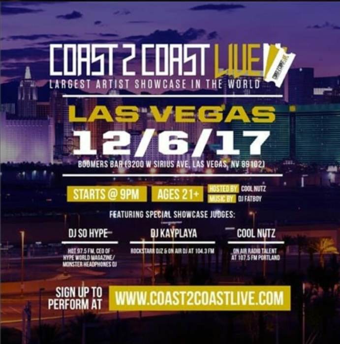 Coast 2 Coast Live Artist Showcase Las Vegas Edition Boomers