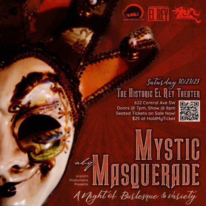 Mystic Masquerade, A Night of Burlesque &amp; Variety