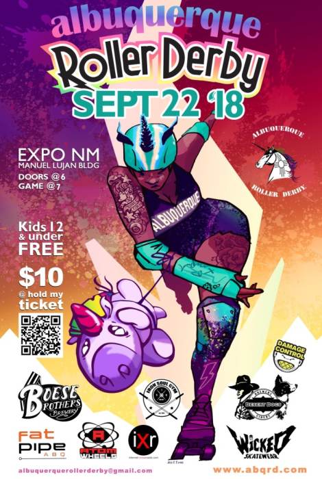 Albuquerque Roller Derby Bout Expo Nm Manuel Lujan