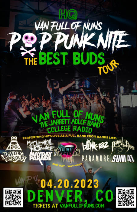 Pop Punk Nite:  The Best Buds Tour