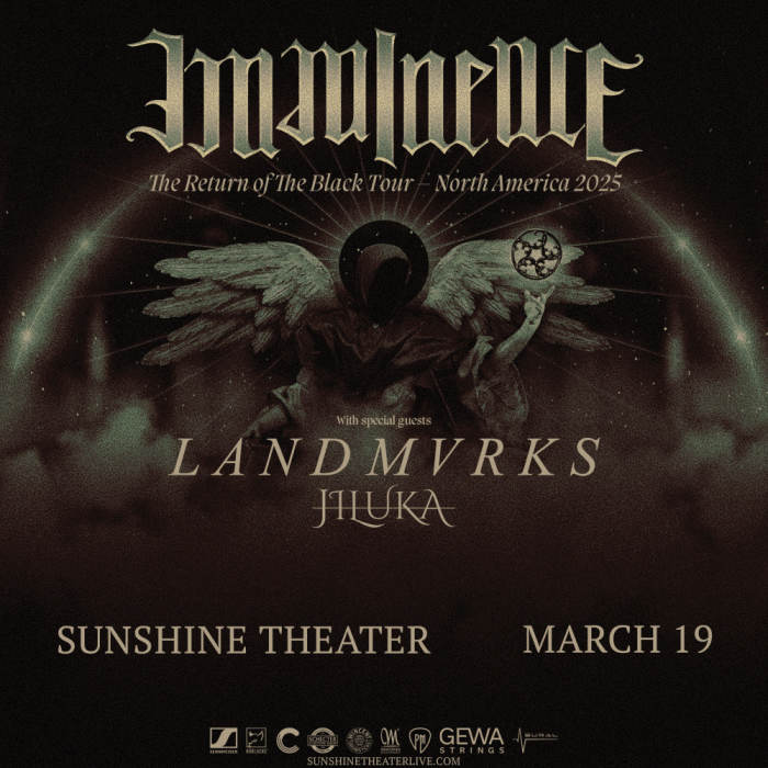 Imminence * Landmvrks * Jiluka The Return of The Black Sunshine Theater Albuquerque, NM