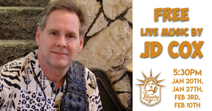 Free Live Music by JD Cox