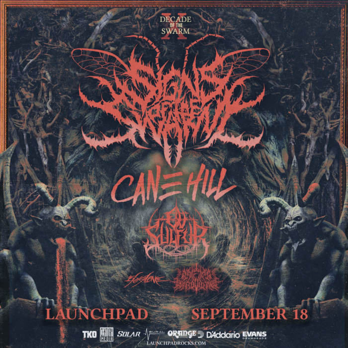 Signs of The Swarm * Cane Hill * Ov Sulfur * 156/Silence * A Wake In Providence