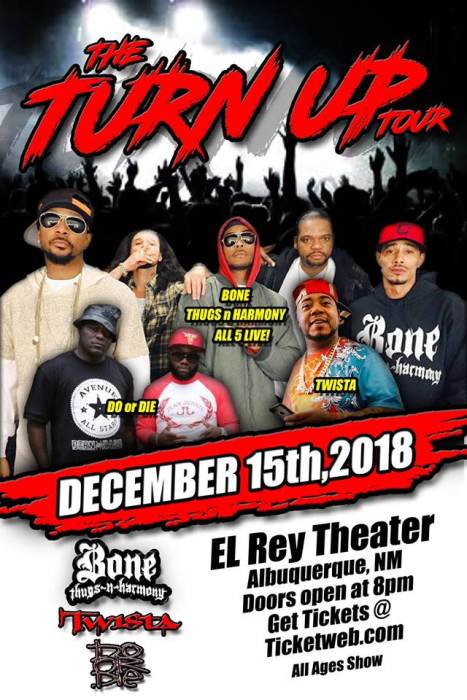 The Historic El Rey Theater Albuquerque New Mexico Live Music Bone Thugs N Harmony The Turn Up Tour