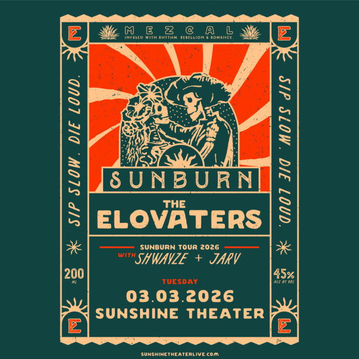 The Elovaters - Sunburn Tour 2026