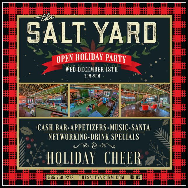Open Holiday Party Host your Salt Yard East