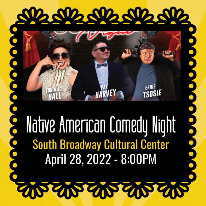 Native American Comedy Night Featuring Tonia Jo Hall & Ernie South