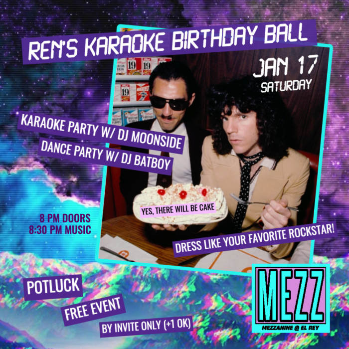 Rens Karaoke Birthday Party            DJ Moonside * DJ Batboy