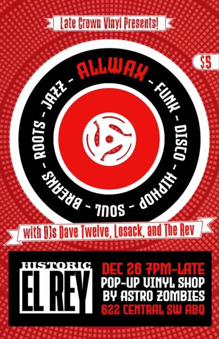 All Wax     DAVE TWELVE * LOSACK * THE REV