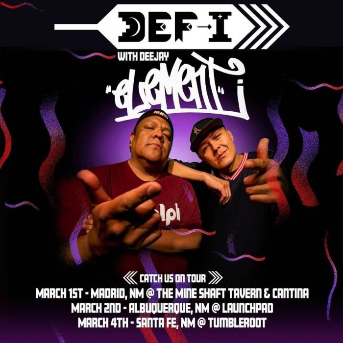 Def-i & DJ Element live at Launchpad