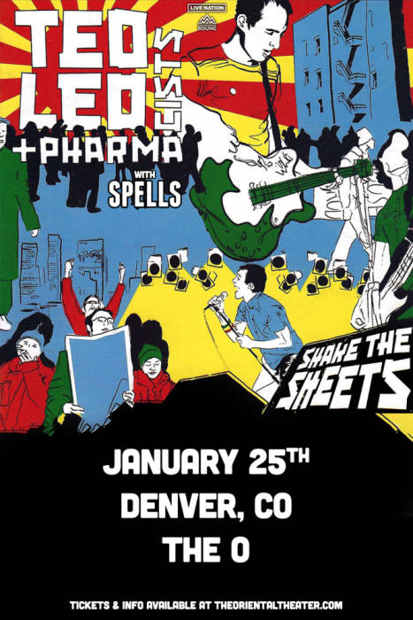 The Oriental Theater - Ted Leo and the Pharmacists - Shake