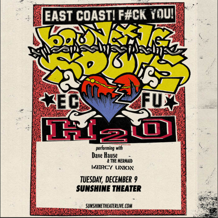 The Bouncing Souls * H20 * Dave Hause & The Mermaid * The Mercy Union