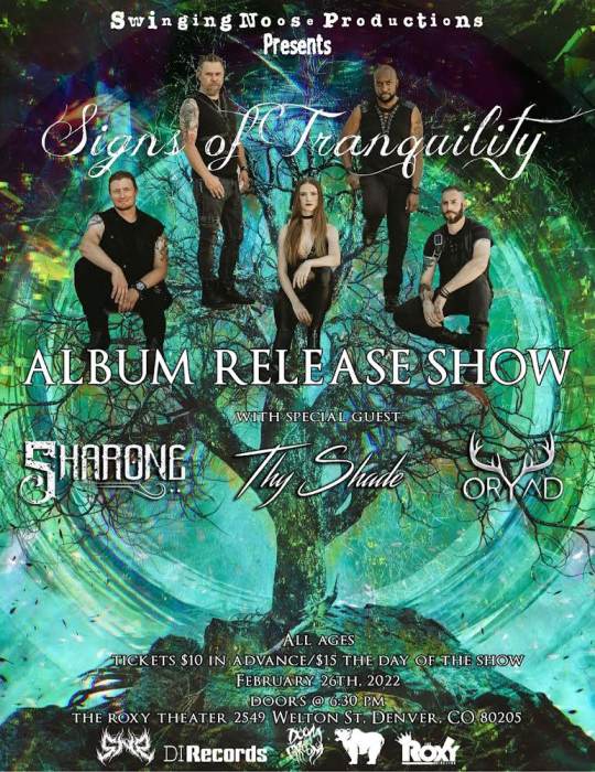 Signs of Tranquility Album Release 