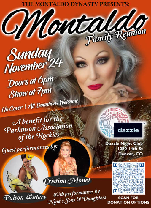 9th annual nina montaldo family reunion show dazzle denver co
