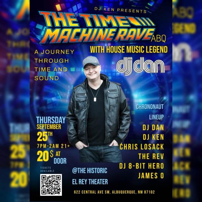 DJ DAN * DJ KEN * CHRIS LOSACK * THE REV * DJ 8-BIT HERO * JAMES O